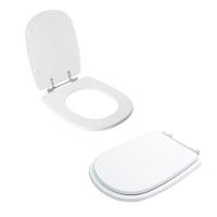 Assento Sanitário Tampa De Vaso Branco Mdf Laqueado Paris Para Bacia Ideal Standard - 2