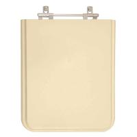 Assento Sanitário Square Pêssego Rosa Shell Para Vaso Incepa Cidamar - 1