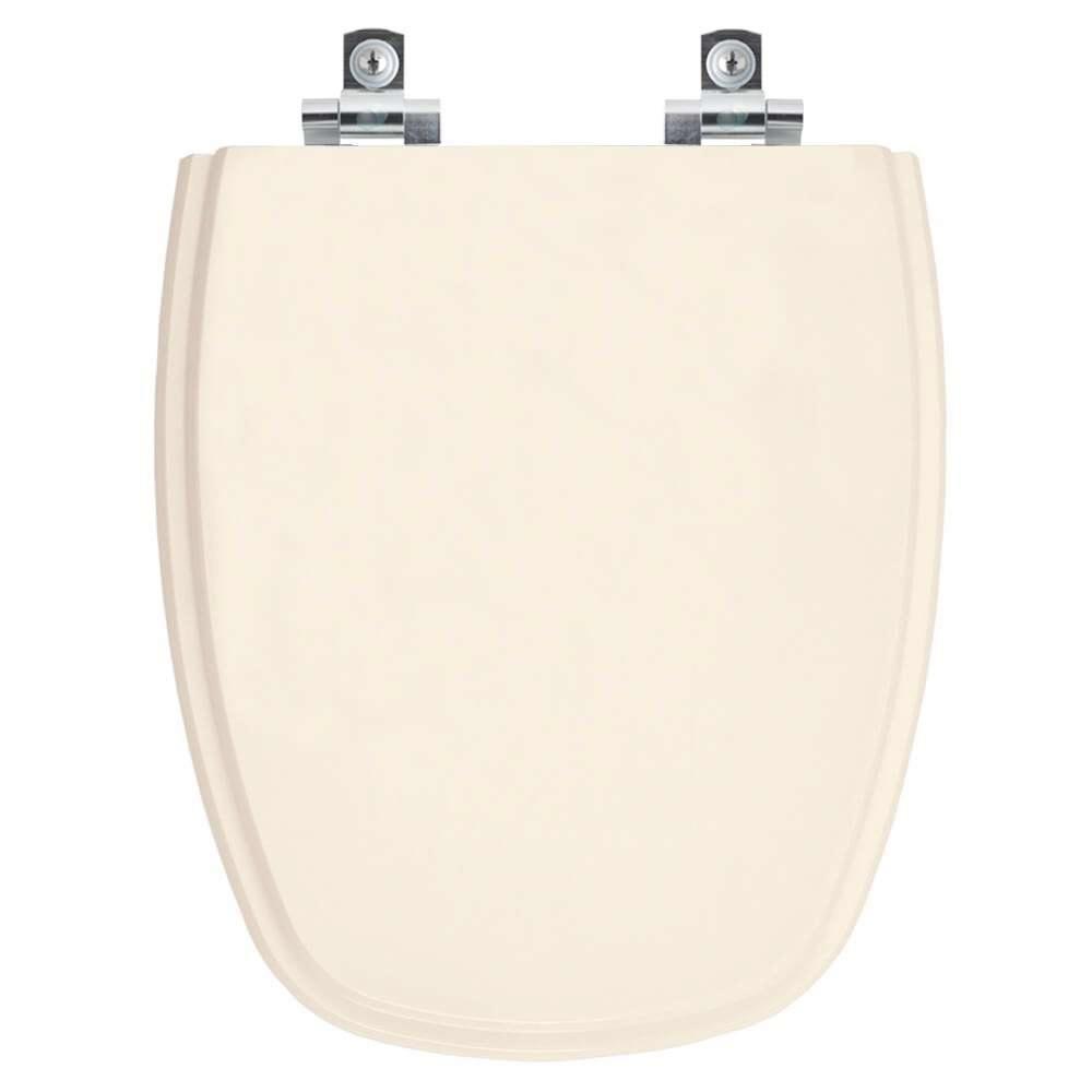 Assento Sanitário Soft Close Monte Carlo Amendoa Para Vaso Deca - 1