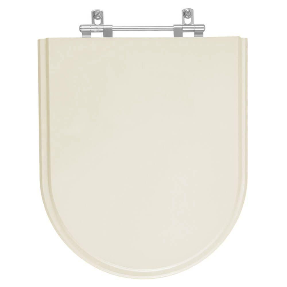 Tampa De Vaso Poliester Duna Creme Bege Claro Para Bacia Deca 6lpf - 1