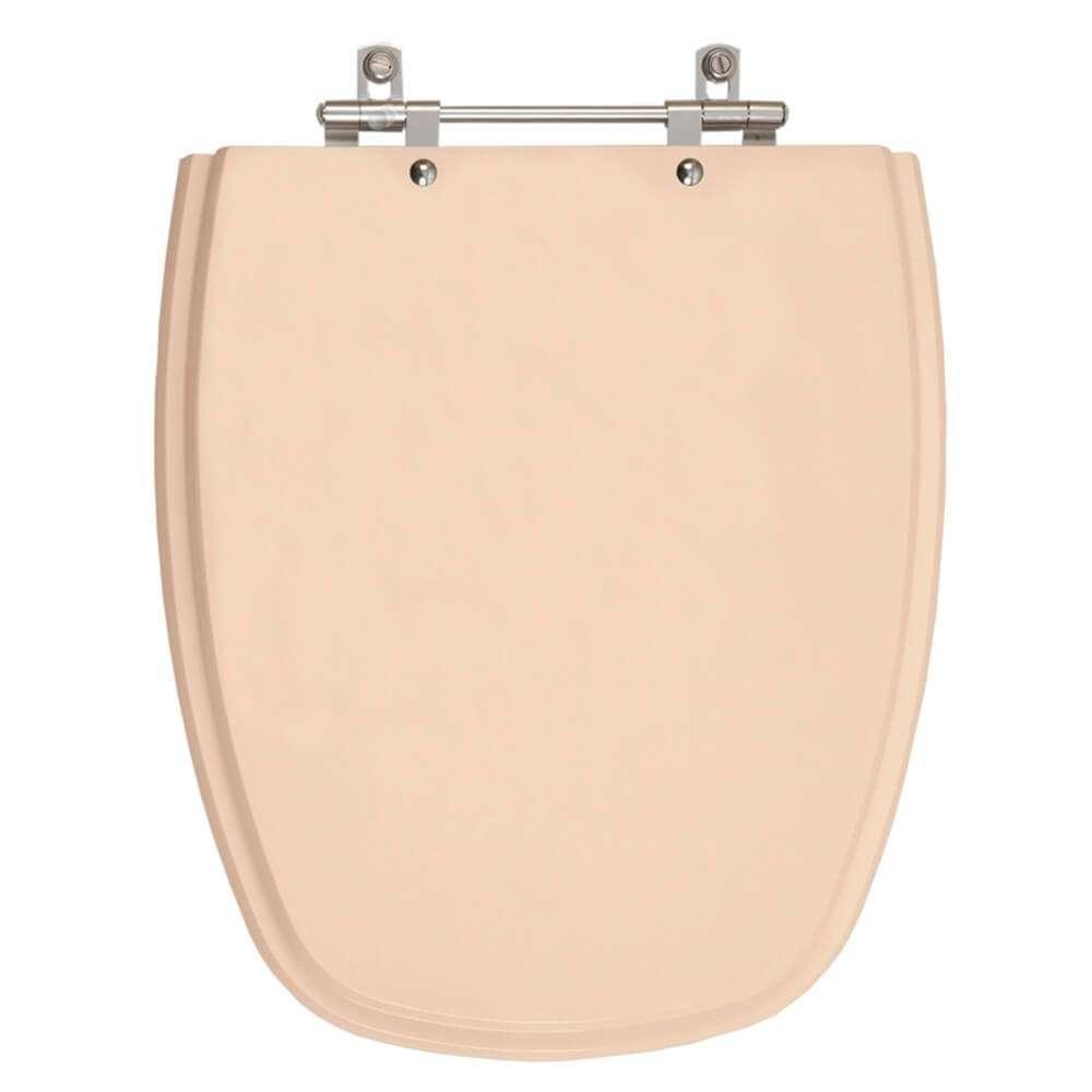 Tampa De Vaso Monte Carlo Rosa Floral Para Bacia Deca 6lpf - 1