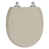 Assento Sanitário Soft Close Village Bege Saara Para Vaso Deca - 1