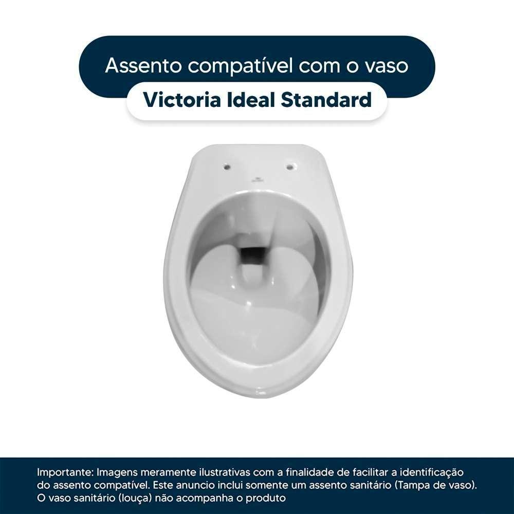 Assento Sanitário Victoria Cobalto (azul Escuro) Para Ideal Standard - 4