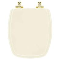 Assento Sanitário Soft Close Stylus Pergamon Para Vaso Celite Com Ferragem Dourada - 1