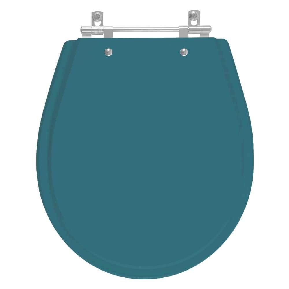 Assento Sanitário Poliester Avalon Verde Amazonia Para Vaso Ideal Standard - 1