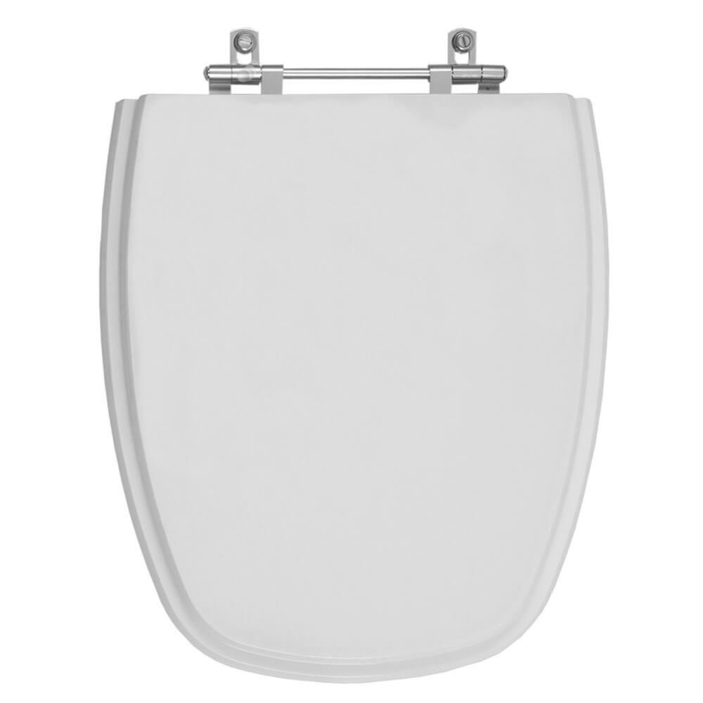 Assento Sanitário Monte Carlo Cinza Real (cinza Claro) Para Vaso Deca - 1