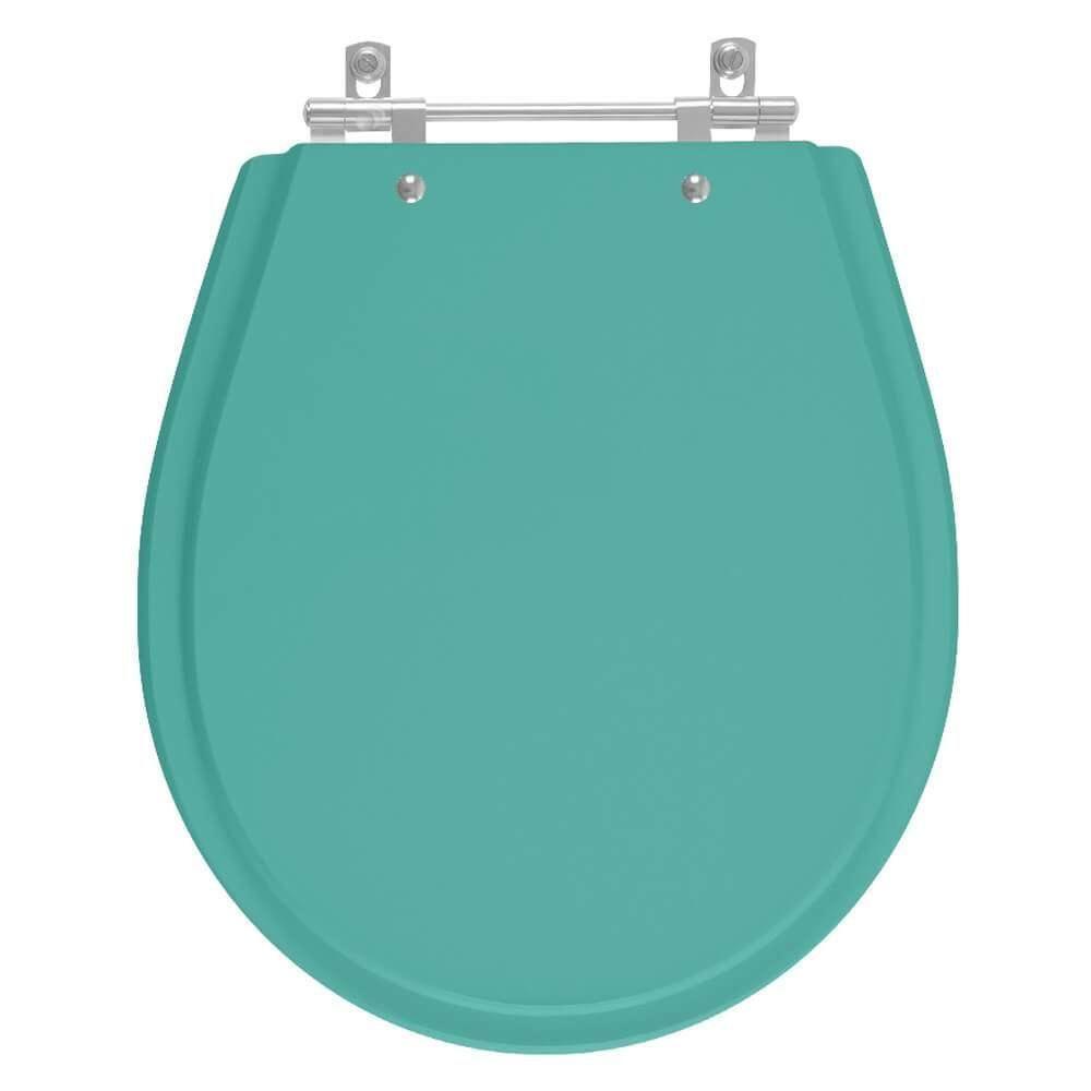 Assento Sanitario Poliester Avalon Aquamarine Para Vaso Ideal Standard - 1