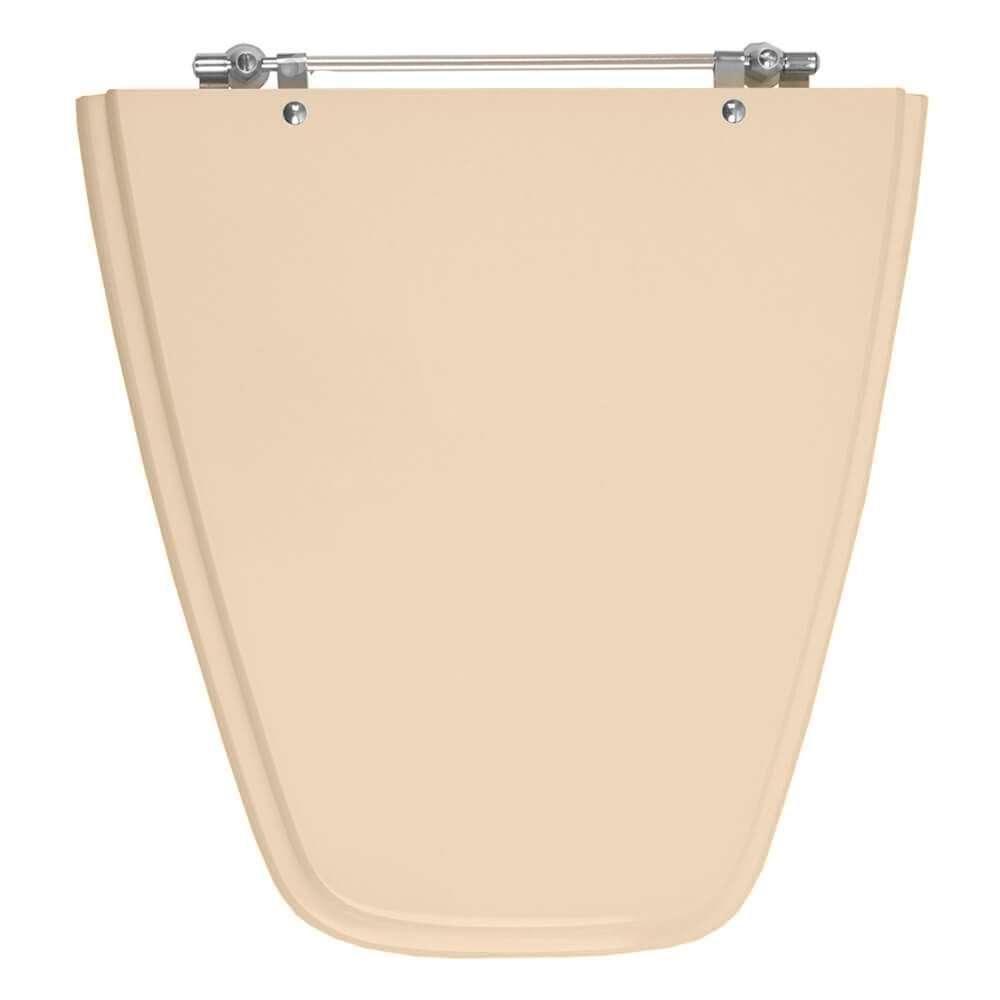 Assento Sanitário Poliéster Plaza Visone Para Vaso Ideal Standard - 1