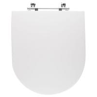 Assento Sanitário Poliéster Antibacteriano Link Lk Branco Para Vaso Deca