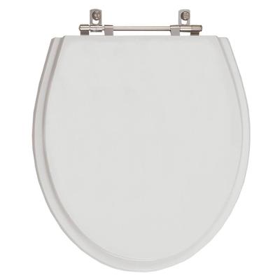 Assento Sanitário Poliester Windsor Cinza Para Bacia Deca