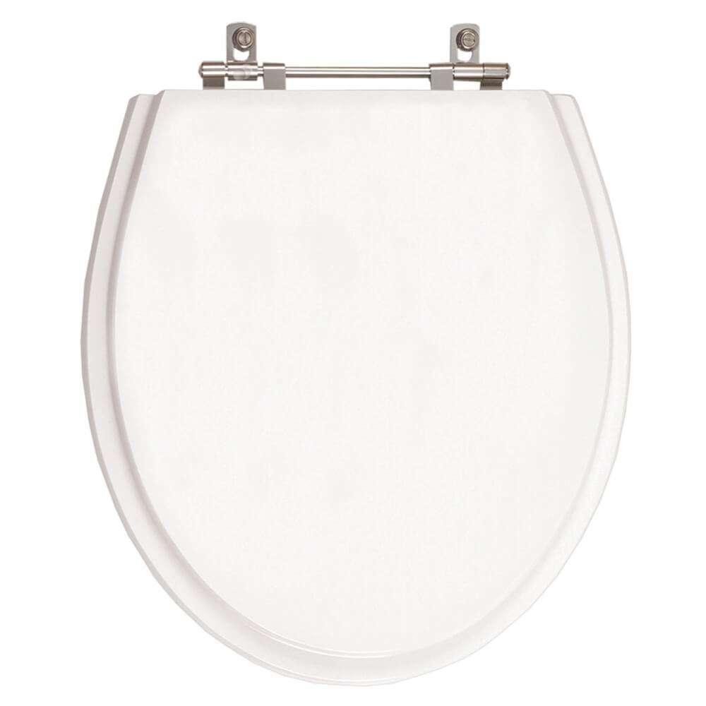 Assento Sanitário Poliester Windsor Branco Para Bacia Deca - 1