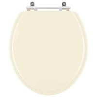 Assento Sanitário Poliester Fiore Biscuit (bege Claro) Para Vaso Incepa - 1