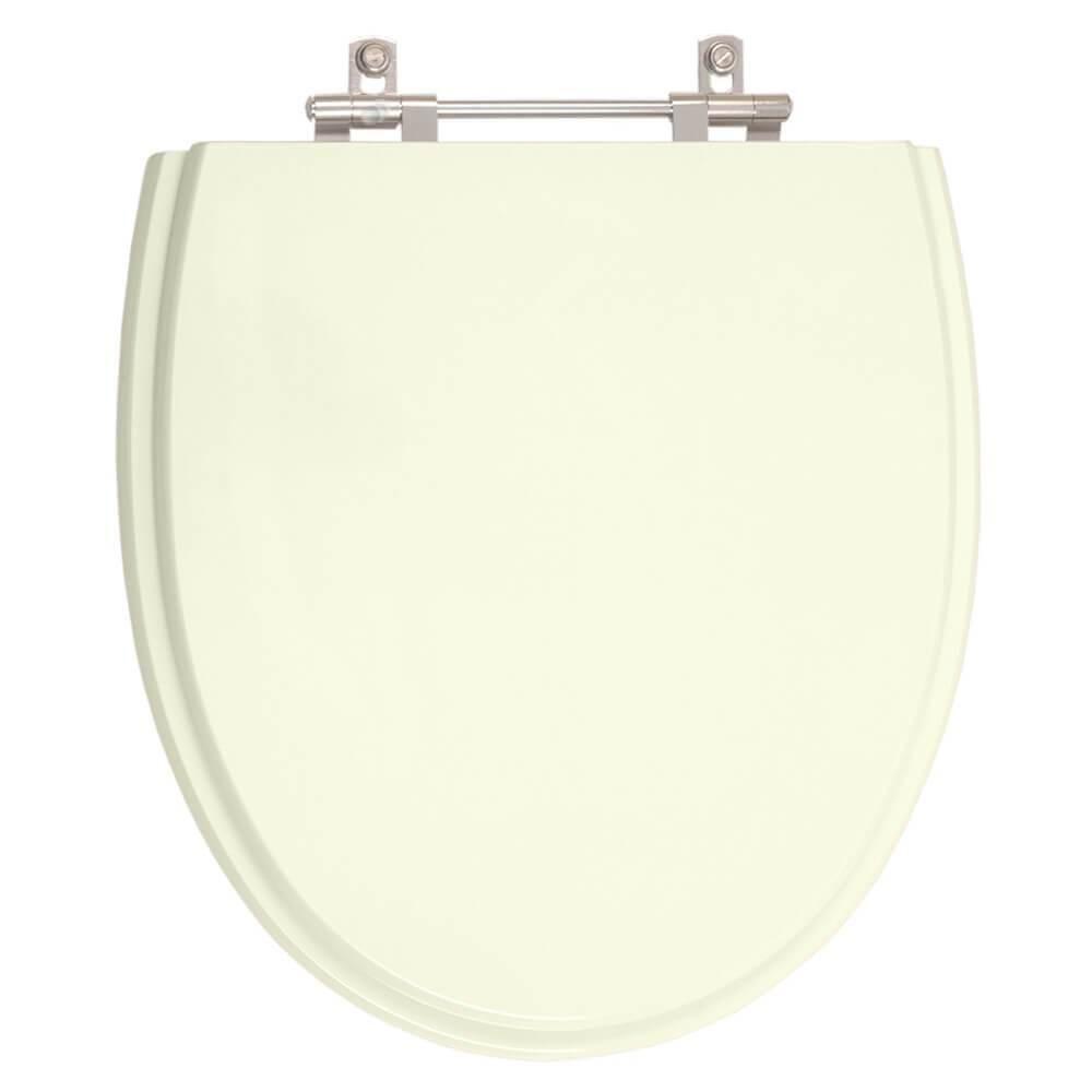Assento Sanitário Poliester Eros Biscuit (bege Claro) Para Vaso Incepa - 1