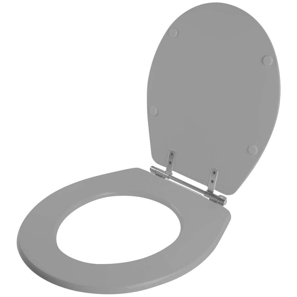 Assento Sanitário Poliester Carina Cinza Quartzo (cinza Escuro) Para Vaso Ideal Standard - 2