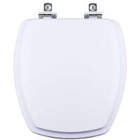 Assento Sanitário Soft Close Perola Branco Para Vaso Pettra - 1