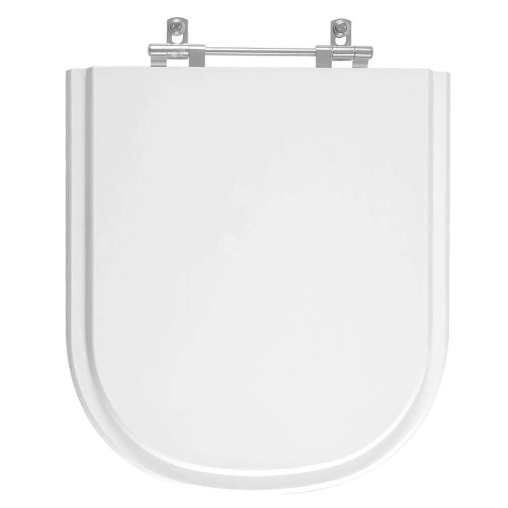 Assento Sanitário Poliéster Etna Branco Para Vaso Icasa 1.6gpf 6lpf - 1