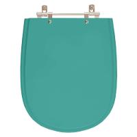 Assento Sanitário Poliester Paris Verde Aquamarine Para Vaso Ideal Standard - 1