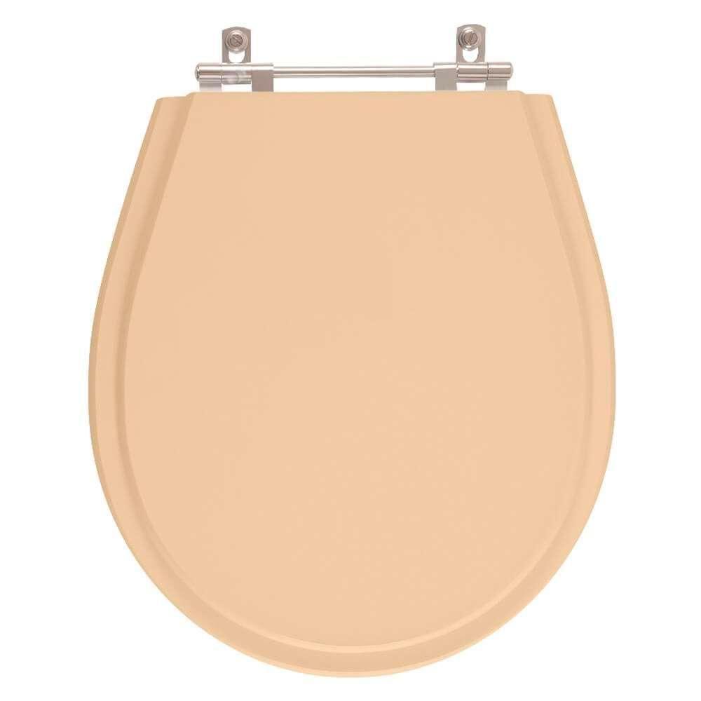 Assento Sanitário Poliester Avalon Papaya Para Vaso Ideal Standard - 1