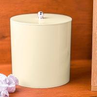 Lixeira Para Banheiro Bege Claro 20 X 20cm 6,2l - 2