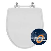 Assento Sanitario Poliester Antibacteriano Victoria Branco Para Vaso Roca - 1