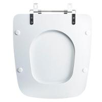 Assento Sanitário Tampa De Vaso Branco Mdf Laqueado Boss Para Bacia Incepa - 5