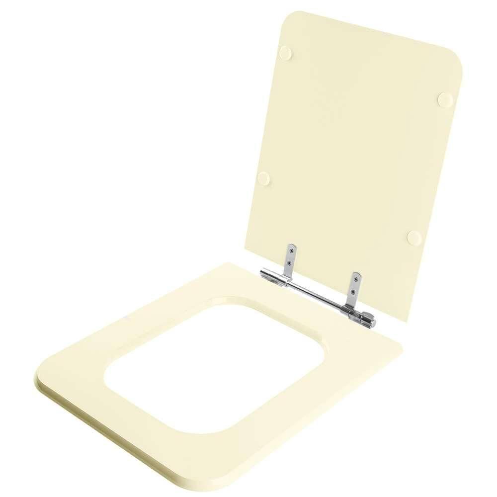 Assento Sanitário Square Biscuit (bege Claro) Para Vaso Incepa - 2