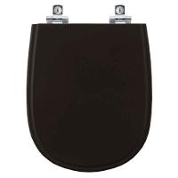 Assento Sanitário Soft Close Paris Preto Para Vaso Ideal Standard - 1
