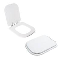 Assento Sanitário Tampa De Vaso Branco Mdf Laqueado Elite Para Bacia Celite - 2