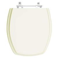 Tampa De Vaso Acrilico Thema Bege Para Bacia Incepa 6lpf - 1