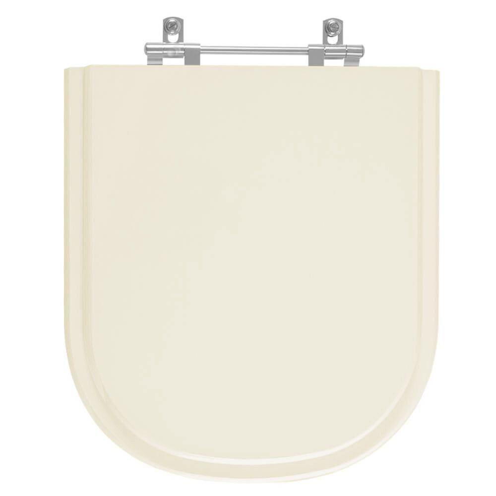 Assento Sanitário Laqueado Vogue Plus Creme Para Vaso Deca - 1