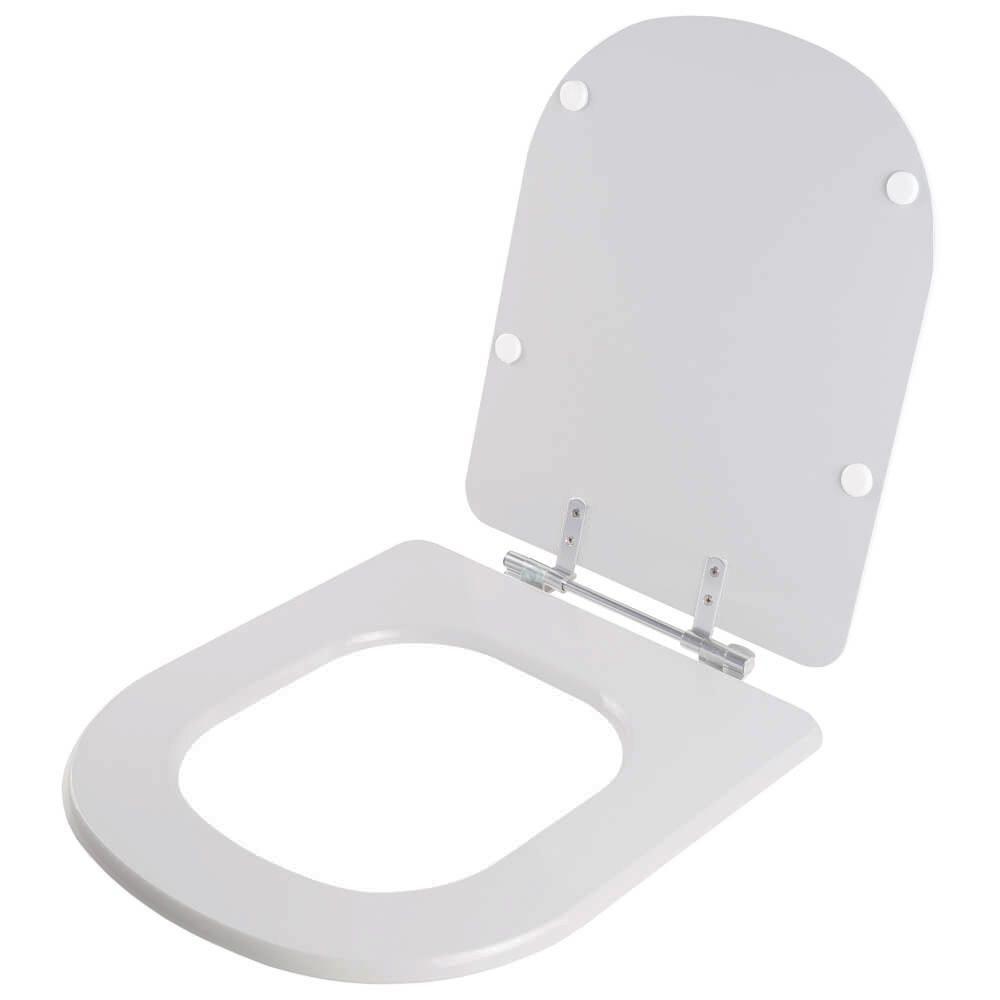 Assento Sanitário Poliester Vogue Plus Cinza Real Para Vaso Deca - 2