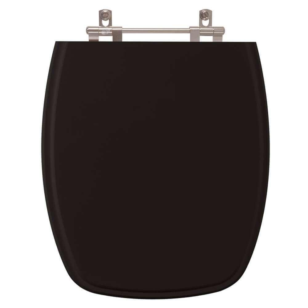 Assento Sanitário Stylus Preto Para Vaso Celite - 1