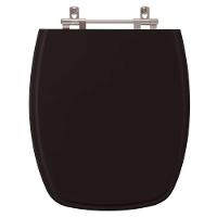 Assento Sanitário Stylus Preto Para Vaso Celite - 1