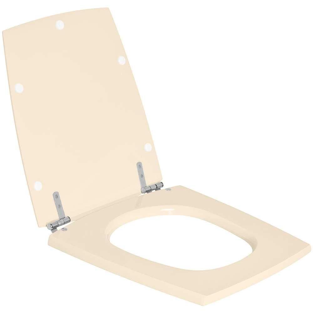 Assento Sanitário Nuage Rosa Shell Para Louça Incepa - 2