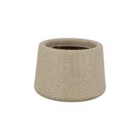 Vaso Tramontina Lótus Em Polietileno Granito Areia 8,5 Cm - 6