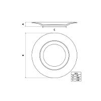 Prato Raso Mesa Canyon Porcelana Decorada 25 Cm - Tramontina - 8