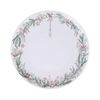 Prato Raso Tramontina Noite Feliz Em Porcelana Decorada 28 Cm - 3