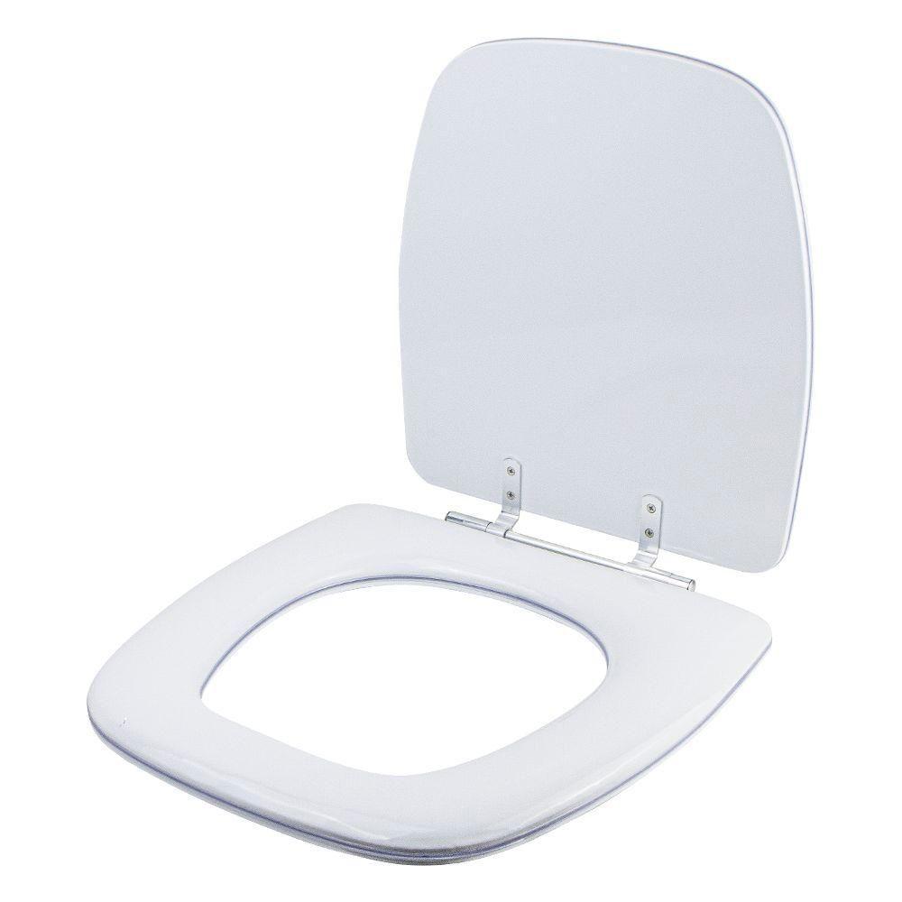 Assento Sanitário Almofadado Avant Plus Branco Para Vaso Incepa - 6