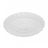 Prato Dublin Em Cristal Com Pe 18x18cm - Lyor - 1