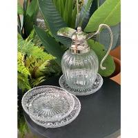 Prato Dublin Em Cristal Com Pe 18x18cm - Lyor - 3