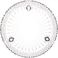 Prato Dublin Em Cristal Com Pe 18x18cm - Lyor - 4