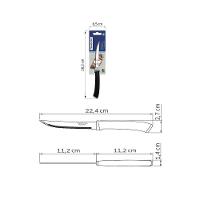 Faca Para Churrasco Tramontina Felice Com Lâmina Em Aço Inox Com Fio Microsserrilhado E Cabo De Polipropileno Preto 5 Po - 9