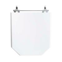 Assento Sanitário Tampa De Vaso Branco Resina Poliester Atrium Para Bacia Incepa - 1