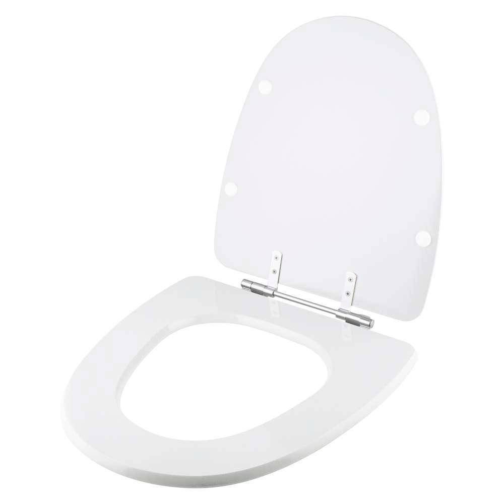 Assento Sanitário Poliester Antibacteriano Up Branco Para Vaso Celite - 2