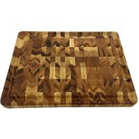 Tábua Para Churrasco Tramontina Retangular Em Madeira Muiracatiara Com Acabamento Em óleo 45x34 Cm. - 1