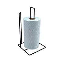 Porta Rolo De Papel Toalha Em Aço - Stolf Preto - 1
