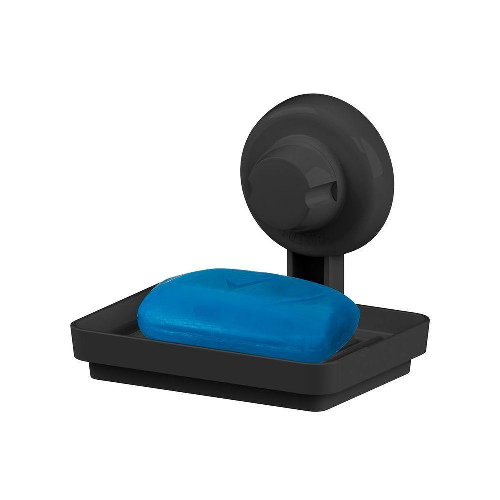 Saboneteira De Parede Com Fixação Por Ventosa - Future único - 1