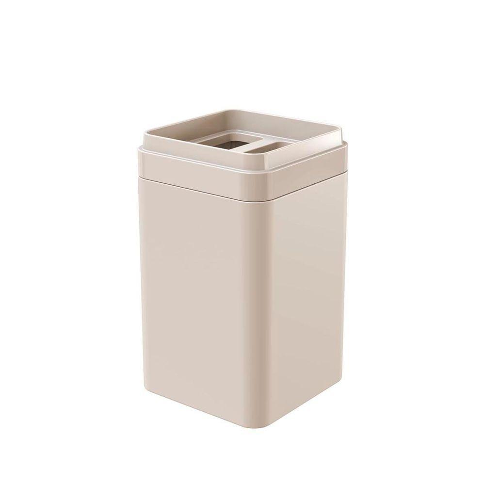 Porta Escovas E Creme Dental Com Divisória - Stolf Areia - 1