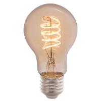 Lâmpada Led De Filamento Espiral Tramontina A60 4 W 2200 K Luz Amarela âmbar - 1