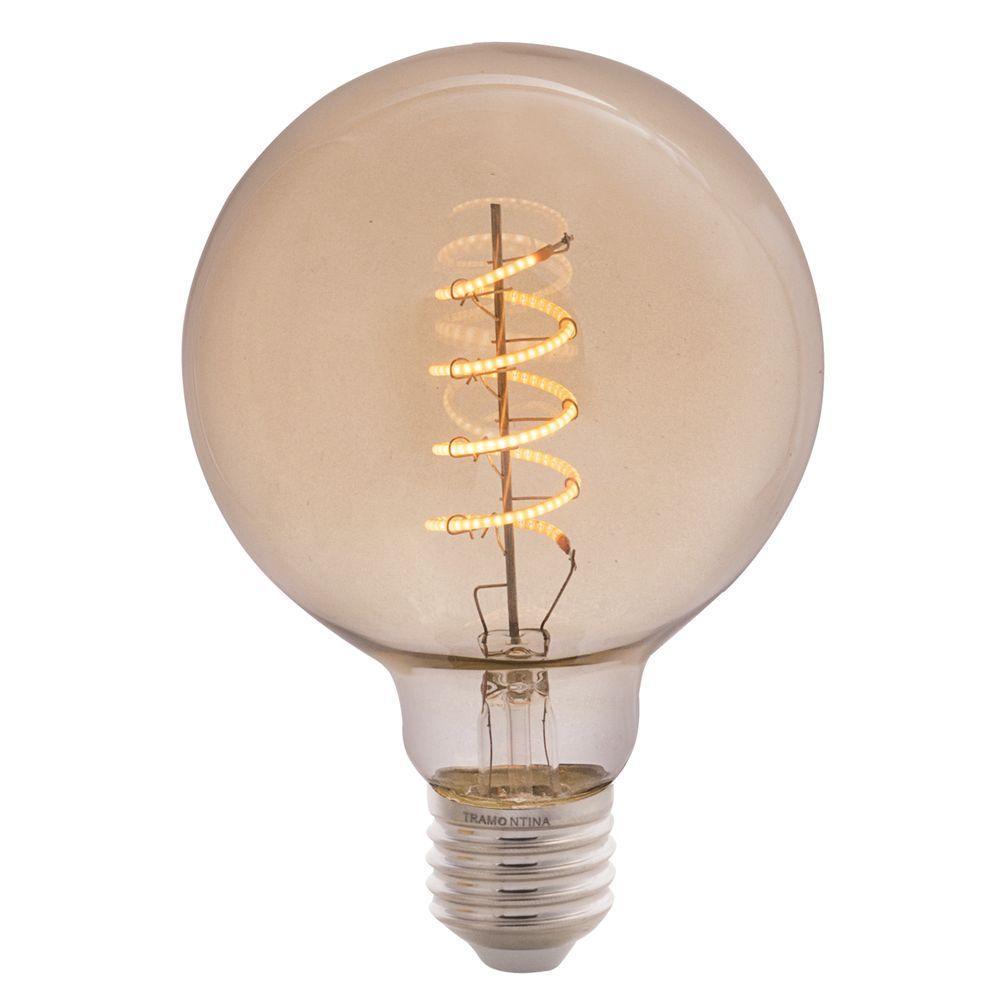Lâmpada Led De Filamento Espiral Tramontina G95 4 W 2200 K Luz Amarela âmbar - 2